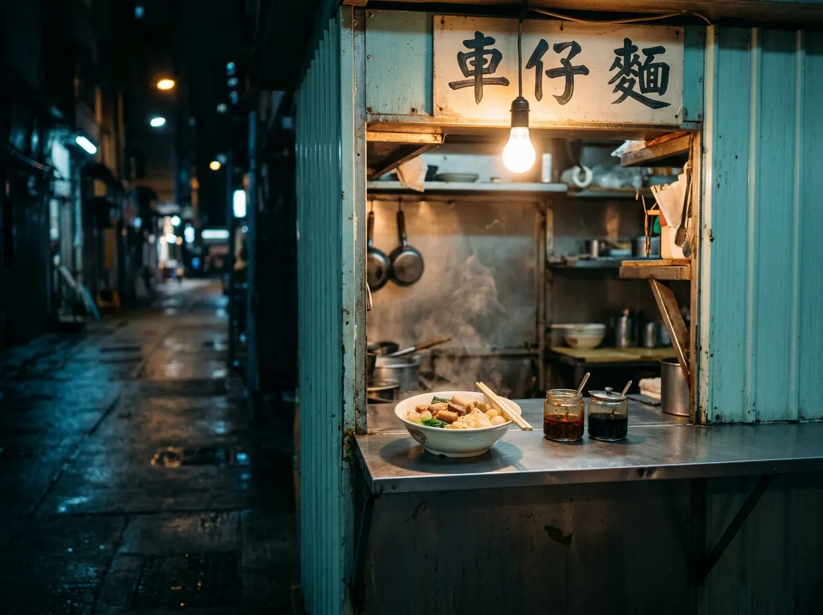 凌晨一點車仔麵